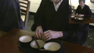 Oryoki Basic Instructions with a Zen Master Jan Chozen Bays Roshi Mindful Eating Workshop [upl. by Atikehs233]