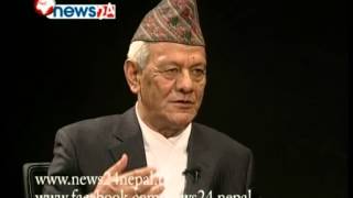 Real Face with Prem Baniya Guest  Lokendra Bahadur Chand [upl. by Fax]