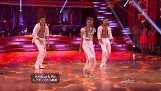 Zendaya amp Valentin Chmerkovskiy amp Gleb Savchenko  Salsa  Dancing With the Stars 2013  Week 8 [upl. by Jedlicka]