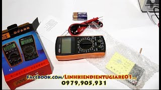 Victor VC 830L Digital Multimeter Volt Meter [upl. by Ahsiyn]