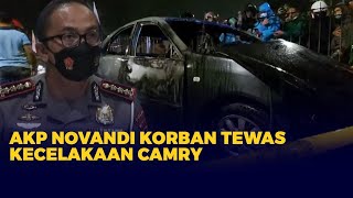 Polisi Identifikasi AKP Novandi Korban Mobil Camry Terbakar Adalah Anak Gubernur Kaltara [upl. by Ellesij]