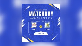 KCCA VS UPDF  WOMENS SERIE A  NVL 20242025 [upl. by Mitchael]