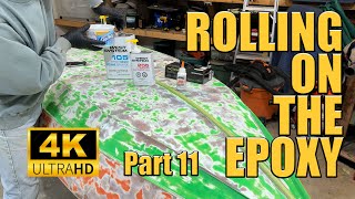 Bottom Coating Epoxy For Boats  Hal Kelly Jinx Restoration  Part 11 [upl. by Beryl]