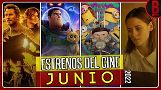 ESTRENOS del CINE JUNIO 2022  Películas que se Estrenan en Junio 2022 [upl. by Nakhsa]