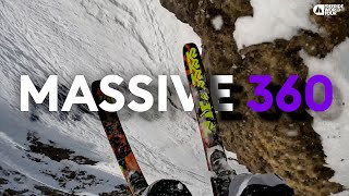 GoPro Max Hitzig Sending a Massive 360 off a Cliff [upl. by Haonam]