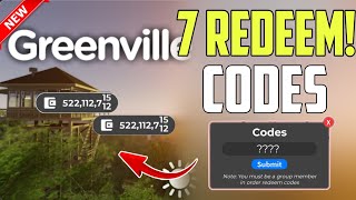 ⚠️NEW Codes⚠️ GREENVILLE CODES  GREENVILLE CODES 2024  CODES FOR GRENVILLE [upl. by Inittirb942]