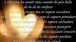 Marco Masini  Video Lyrics  Io ti volevo [upl. by Berkman]