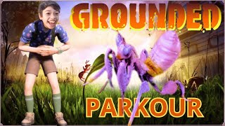 Brincando de Parkour em Grounded – A Sobrevivência Mais Divertida [upl. by Pazice]