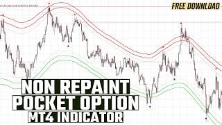 Best Pocket Option Trading Indicator  Most Profitable Non Repaint MT4 Indicator 📊 [upl. by Ilegna]