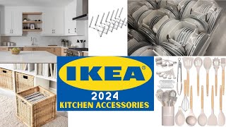 IKEA FINDS SHOP WITH ME 2024 KITCHENWARE ACCESSORIES  KITCHEN ORGANIZING PRODUCTS  HUGE IKEA HAUL [upl. by Rosie]