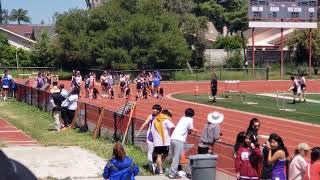 PacBay Track amp Field 42724 Girls 100 Meter Dash [upl. by Olsson]