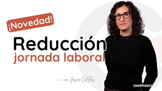 Reducción Jornada Laboral  Estado actual [upl. by Ayvid]