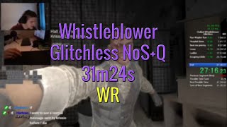 old wr Outlast Whistleblower Glitchless No SQ Speedrun 312421 [upl. by Swaine265]