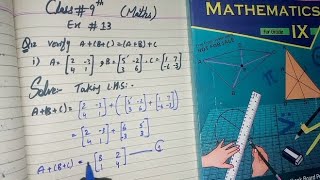 class 9 maths kpk exercise 13 Q 12 part I ii easymathmatics maths with concept [upl. by Spada]