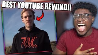 PEWDIEPIE IS IN REWIND 2018  PewDiePie YouTube Rewind 2018 but its actually good Reaction [upl. by Adliwa697]