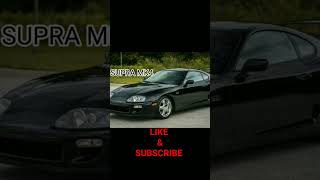 SUPRA MK1  MK5 evolution automobile evolution supercarsevolution carempire top [upl. by Ayekan431]