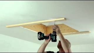 Loft ladder clickFIX® 36GM – How to install your loft ladder [upl. by Eirallam]