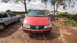 A firstgeneration VW Sharan is also a practical family car in Africa [upl. by Eckel]