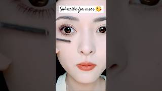 Perfect mascara for eyelashes shorts youtubeshorts viralshorts makeup trending hacks [upl. by Heshum]