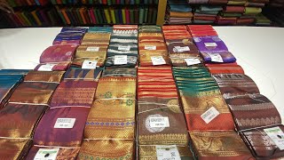 Kanchipuram Pachiyappas silk sarees collection starting 399₹ pure silk sareessoft silkamp silk sarees [upl. by Rydder]