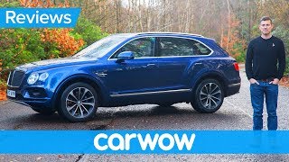 Bentley Bentayga SUV 2018 indepth review  carwow Reviews [upl. by Emalia397]