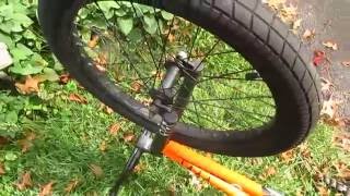 How to REMOVE the AXLE PEGS from a BMX BIKE [upl. by Josephine]