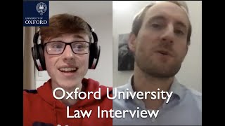 Oxford University Law Interview [upl. by Alyat129]