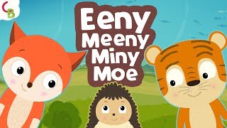 Eeny Meeny Miny Moe Nursery Rhyme  Songs for Kids  Children Rhymes and Poems by Cuddle Berries [upl. by Eliseo]