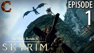 Elder Scrolls V Skyrim  Walkthrough  Part 1  Character Creation Skyrim Gameplay [upl. by Ardnusal]