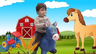 UPA CAVALINHO  Música infantil com o bebê Noah 👶🐎 [upl. by Ennovaj56]