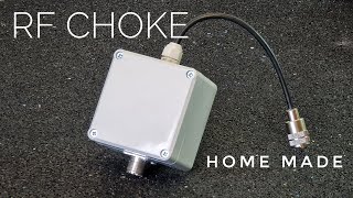 How to make simple RF CHOKE  home made project [upl. by Gonick333]