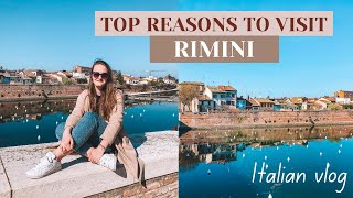 TOP REASONS TO VISIT RIMINI ITALY  Travel VLOG [upl. by Wollis]