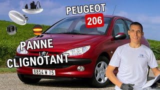 Clignotant 206 ne fonctionne pas [upl. by Yer]