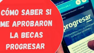 Como saber si me aprobaron mi solicitud a las becas progresar con el certificado de negativa [upl. by Di]