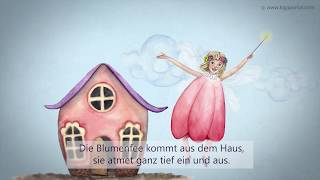 Die Blumenfee  ein Mitmachgedicht für Kinder ab 3 [upl. by Sinnel359]