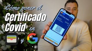 Certificado COVID en tu iPhone Así puedes ponerlo en WALLET Y Google Pay [upl. by Bree249]