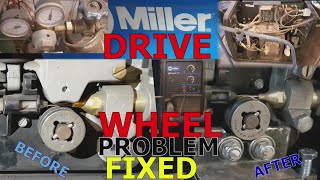 MILLER DRIVE WHEEL quotREPAIRquot [upl. by Risa]