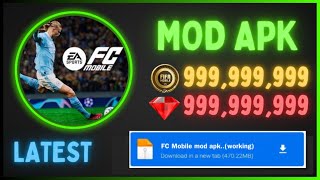 FC MOBILE 25 MOD APK v23105 Gameplay  EA FC Mobile MOD MENU APK 2025 Unlimited Money amp Coins [upl. by Ahsenar]