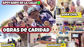 Apoyando a PERSONAS DE LA TERCERA EDAD👴🏽✨🙏🏻vlog📽️✨BODA CIVIL💍compras🛍️ [upl. by Mcconaghy]