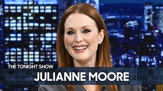 Julianne Moore on Learning Spanish on Duolingo and Her British Accent for Mary amp George [upl. by Treiber]