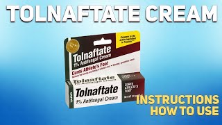 Tolnaftate cream how to use Uses Dosage Side Effects Contraindications [upl. by Idnahs718]