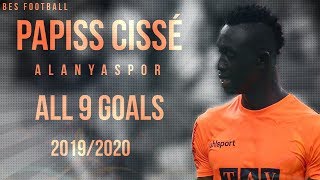 Papiss Cissé ● Alanyaspor  All 9 Goals  20192020 HD [upl. by Htebharas]