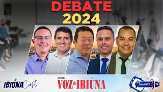 DEBATE ENTRE CANDIDATOS A PREFEITO DE IBÚNA  VOZ DE IBIÚNA [upl. by Chladek]