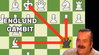 WIN IN 8 MOVES Englund Gambit [upl. by Selin454]