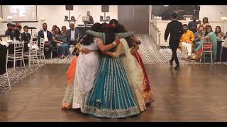 Tamil Christian Wedding Dance JampL 2022 Beautiful ending BRIDE joins the dance [upl. by Evetta165]