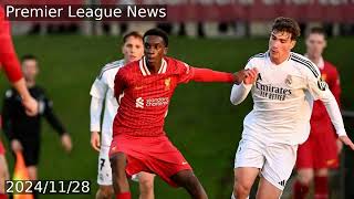 Liverpool hopes of European progress hang in balance after Real Madrid blow [upl. by Siddra651]