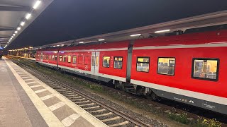 Regionalbahn RB 79 nach Gemünden am Main in Aschaffenburg Hbf [upl. by Makell]