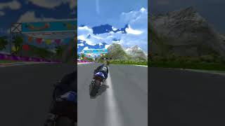 Bike racing game shortvideo ytshorts racing bike kawasakininjah2 [upl. by Malinde]