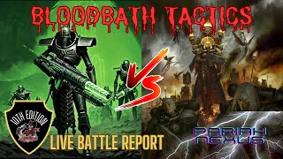 Sisters of Battle vs Necrons Bloobath Tactics [upl. by Luelle]