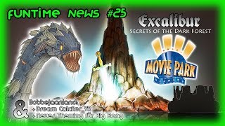 Movie Park Mystery River wird zu Excalibur  Secrets of the Dark Forest  FunTime News 25 [upl. by Cower701]